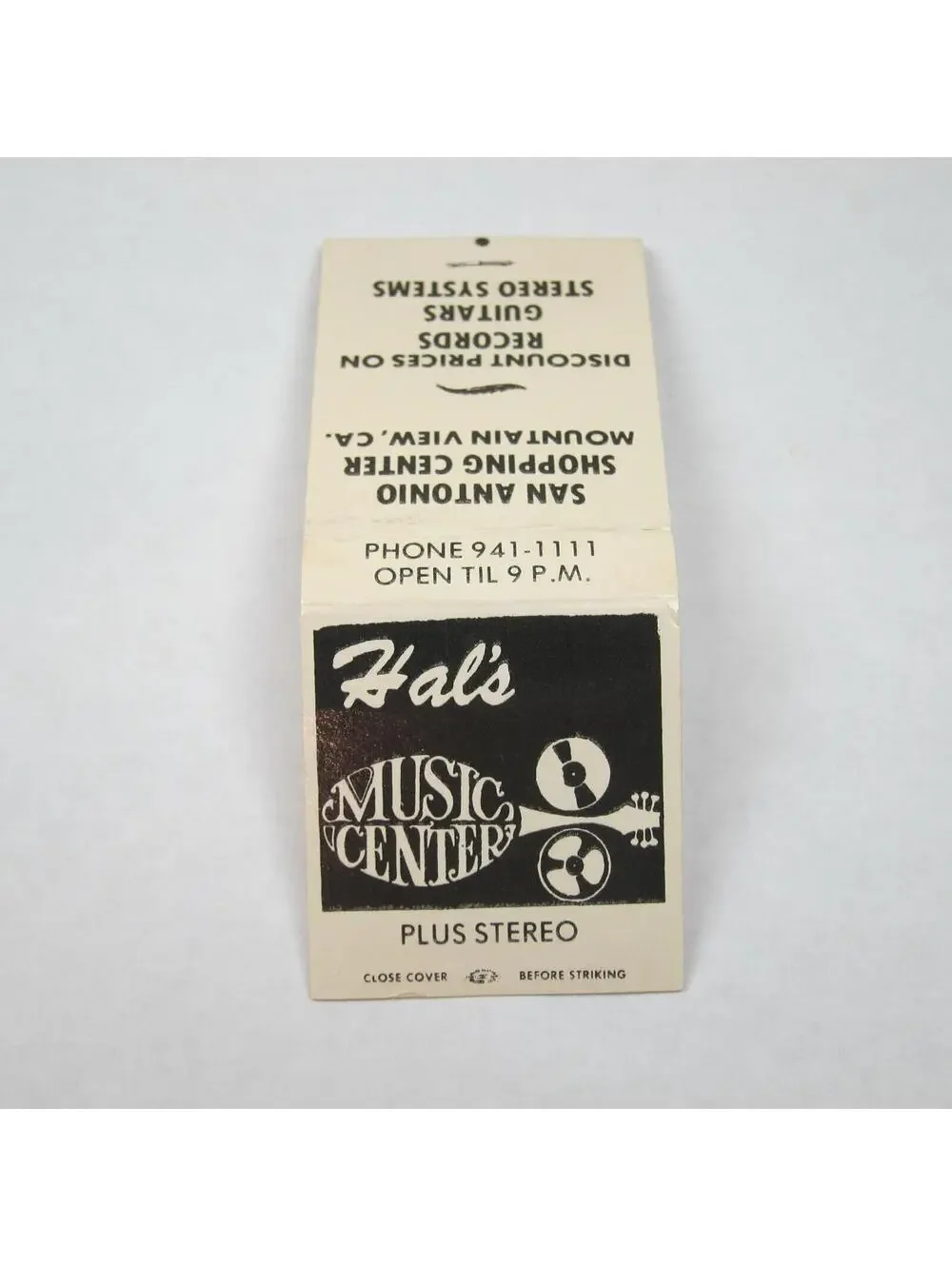4 Matchbook Covers Pacific IBM Credit Union Hals Music Center Cupertino Sport CA